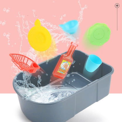 Kids Dishwasher Toy – Interactive Kitchen Playset with Manual and Electric Options