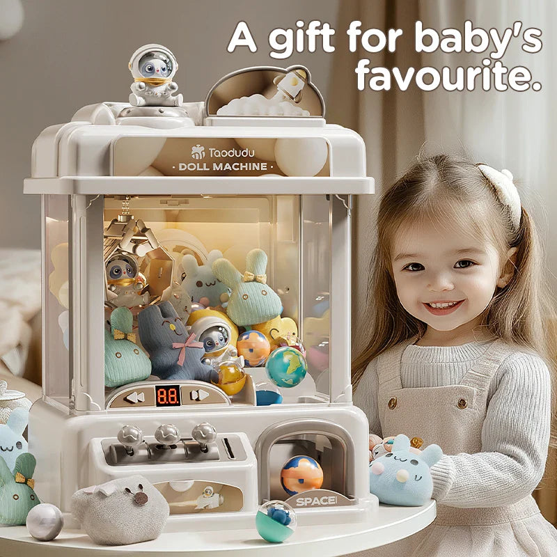 Space-Themed Claw Machine Toy
