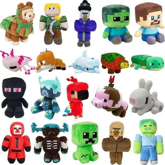Minecraft Soft Plush Animal Dolls Collection